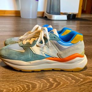 Women’s NB 57/40 ‘Multi-Color’ Sneaker.  Size 8.5.